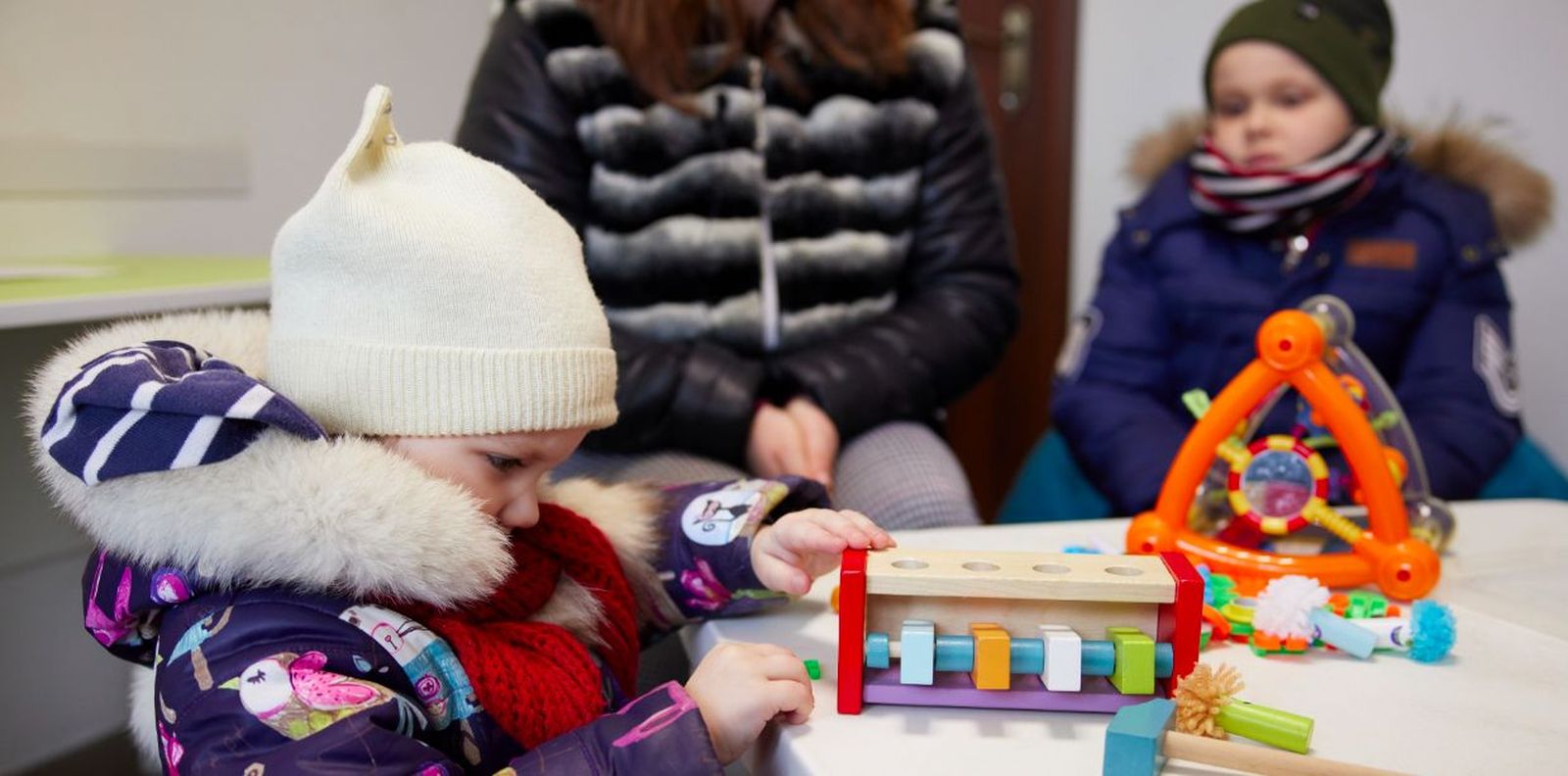 Colaboración de la Fundación ”la Caixa” con UNICEF para atender a la infancia en Ucrania. © Colaboración Fundación ”la Caixa” – UNICEF/Moskaliuk.