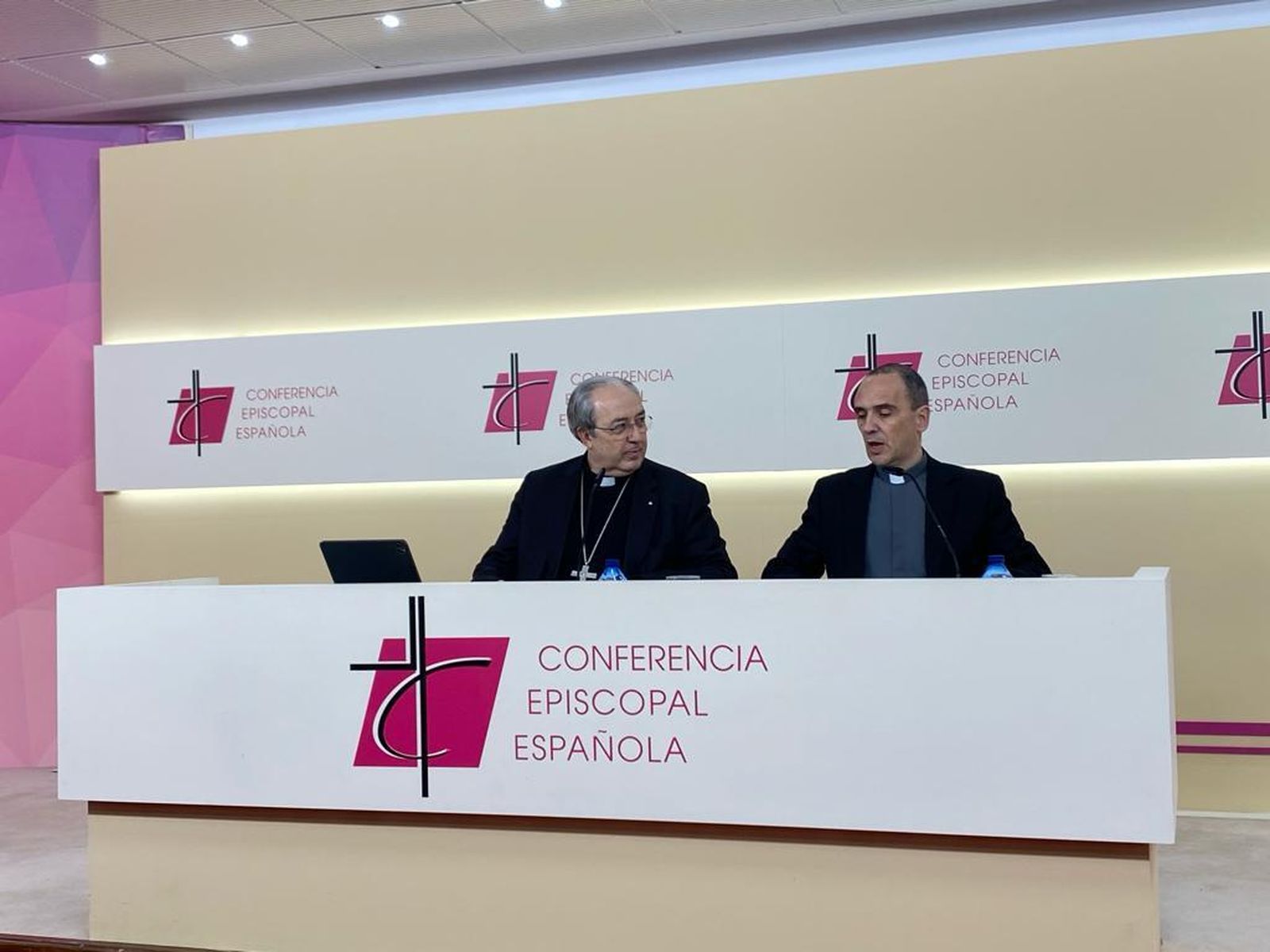 García Magán, con Josetxo Vera