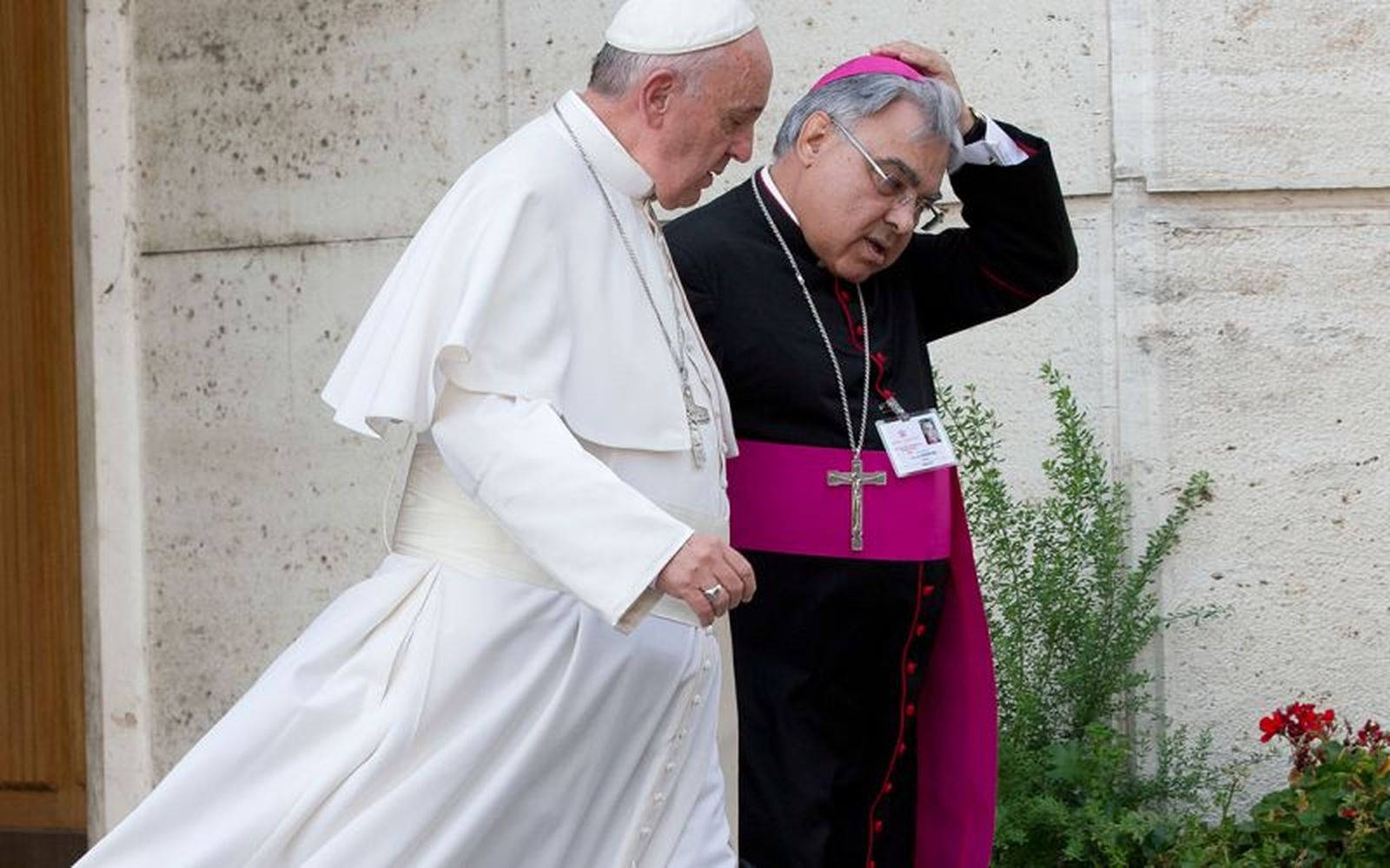 Marcello Semeraro con el Papa