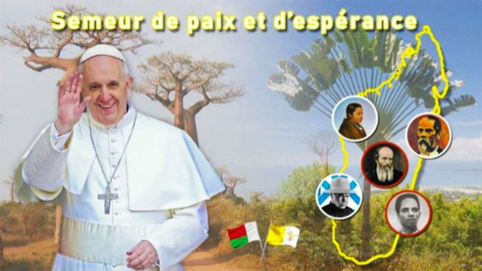 El Papa, en Madagascar