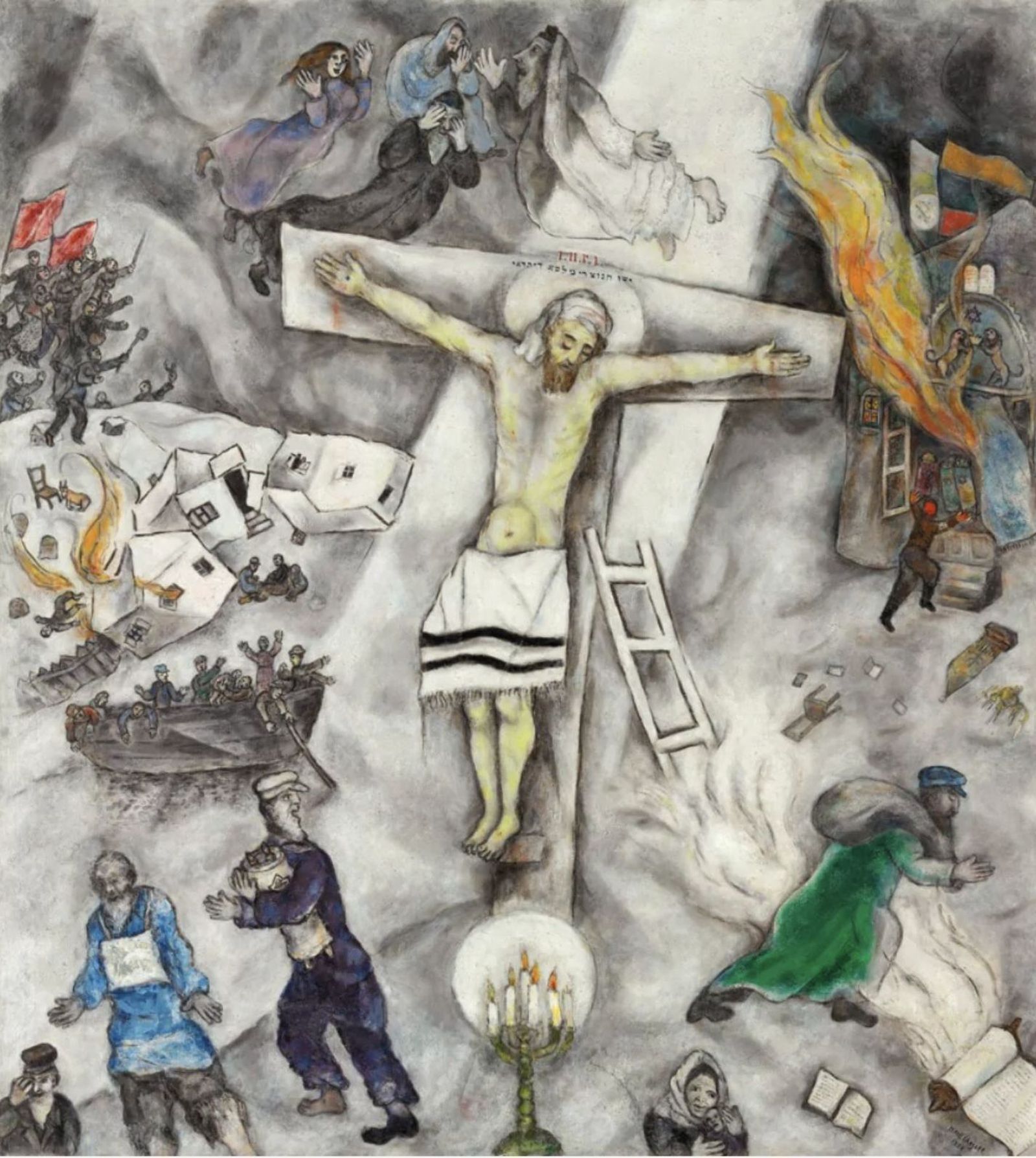 Crucifixión de Chagall