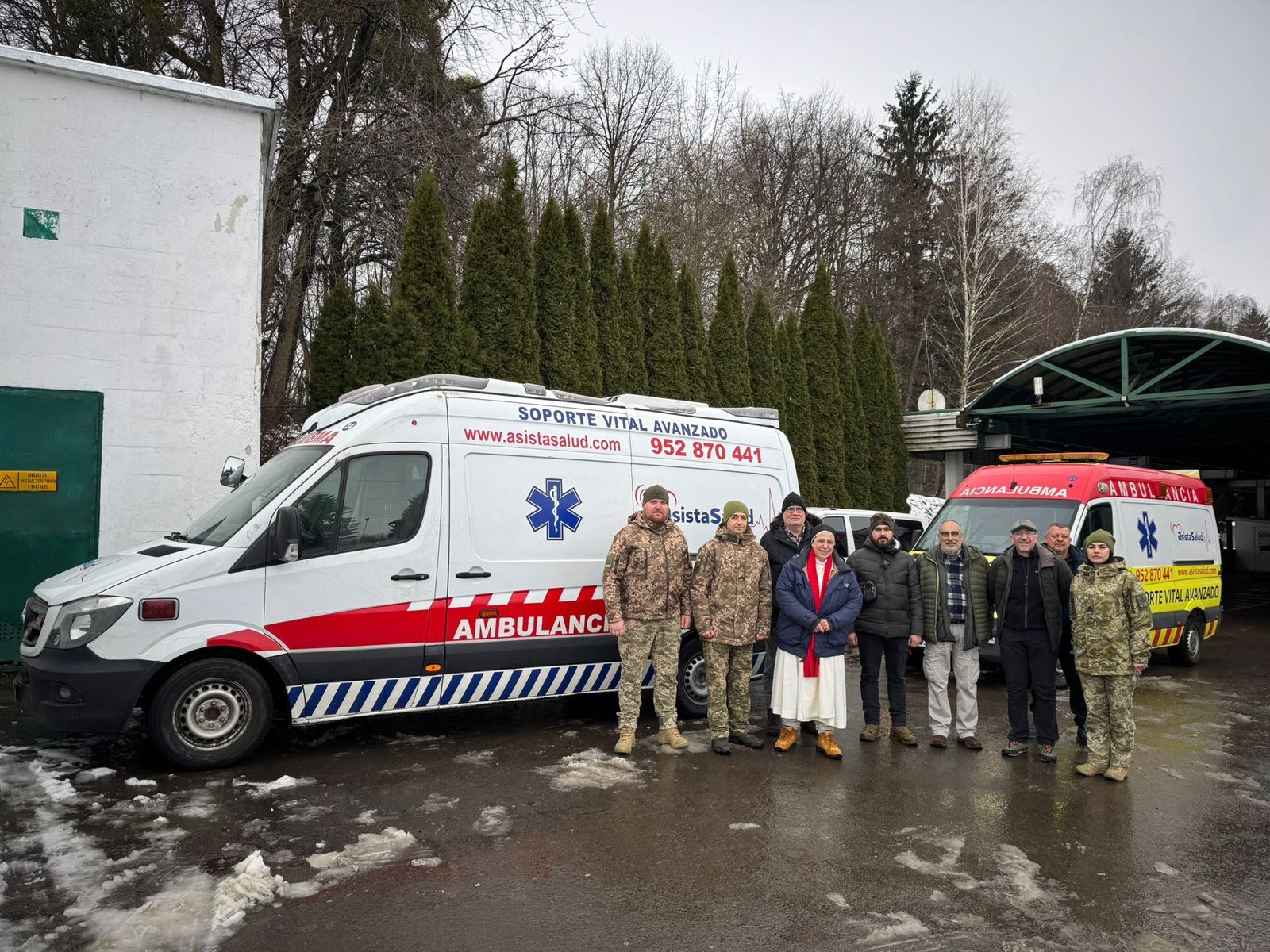Sor Lucía Caram, de nuevo en Ucrania