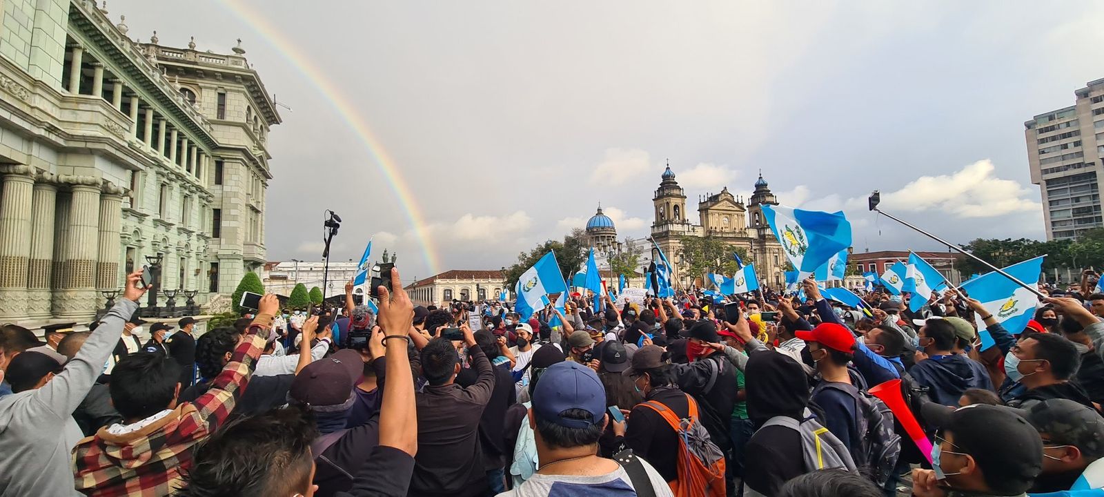 Protestas en Guatemala