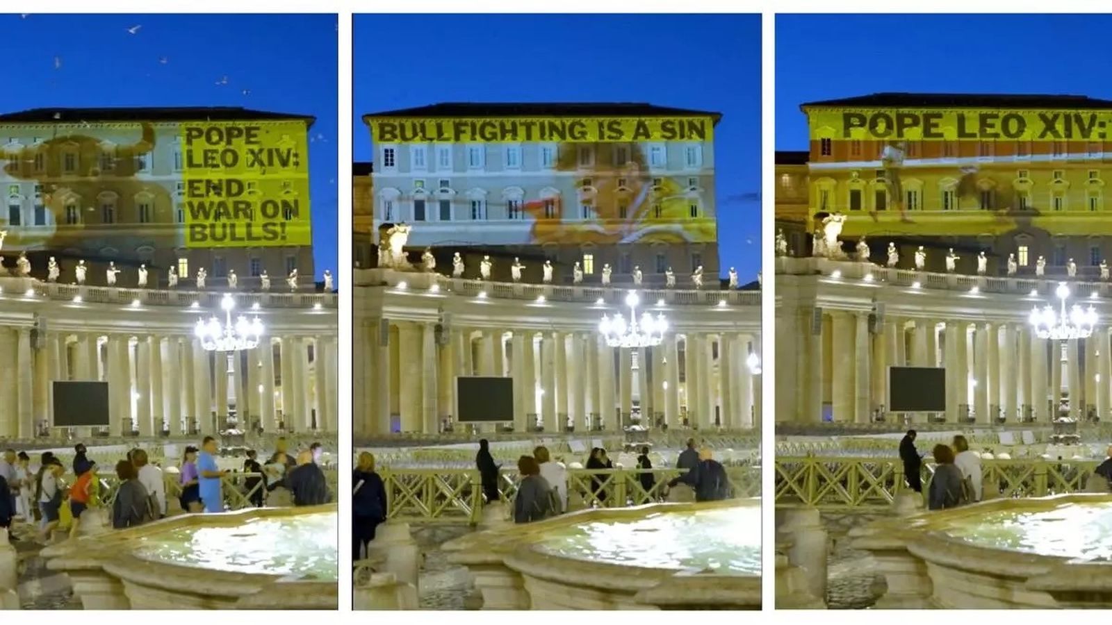 Proyectan animalista en el Vaticano