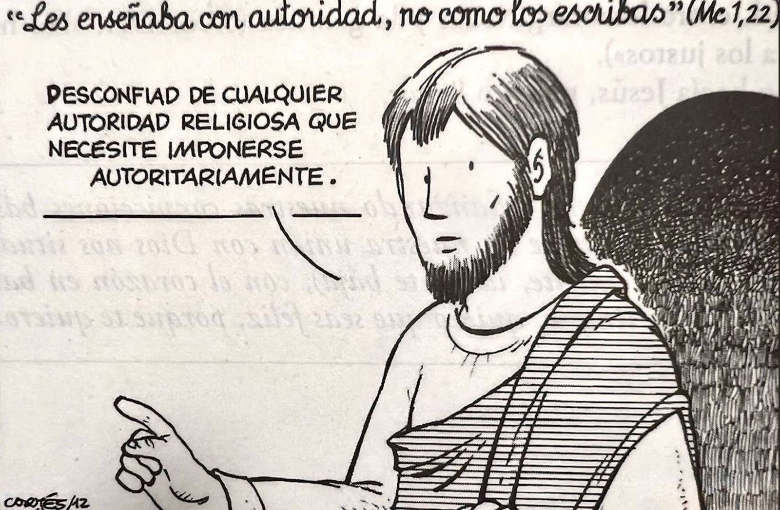 Enseñaba con autoridad