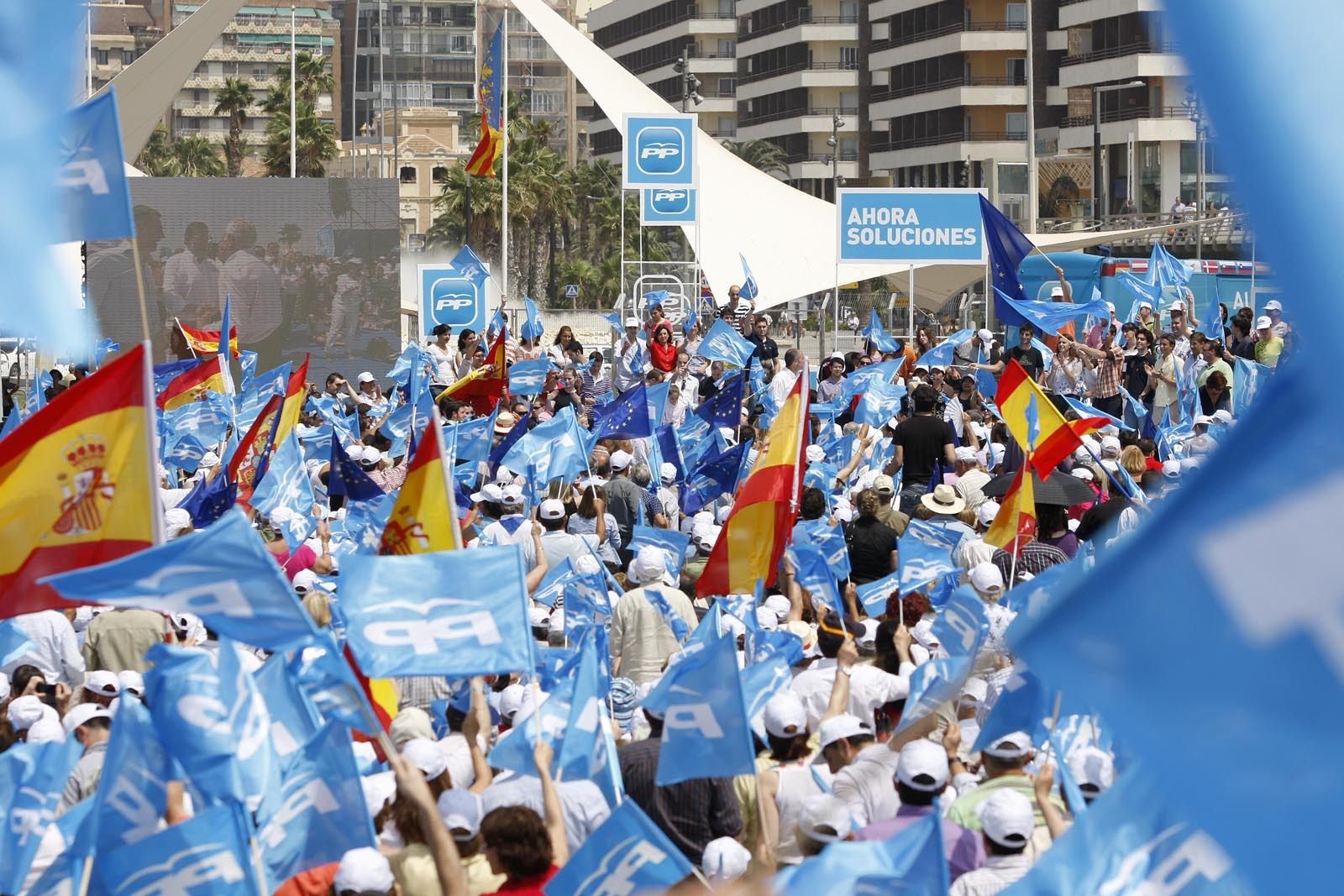 Mitín del PP