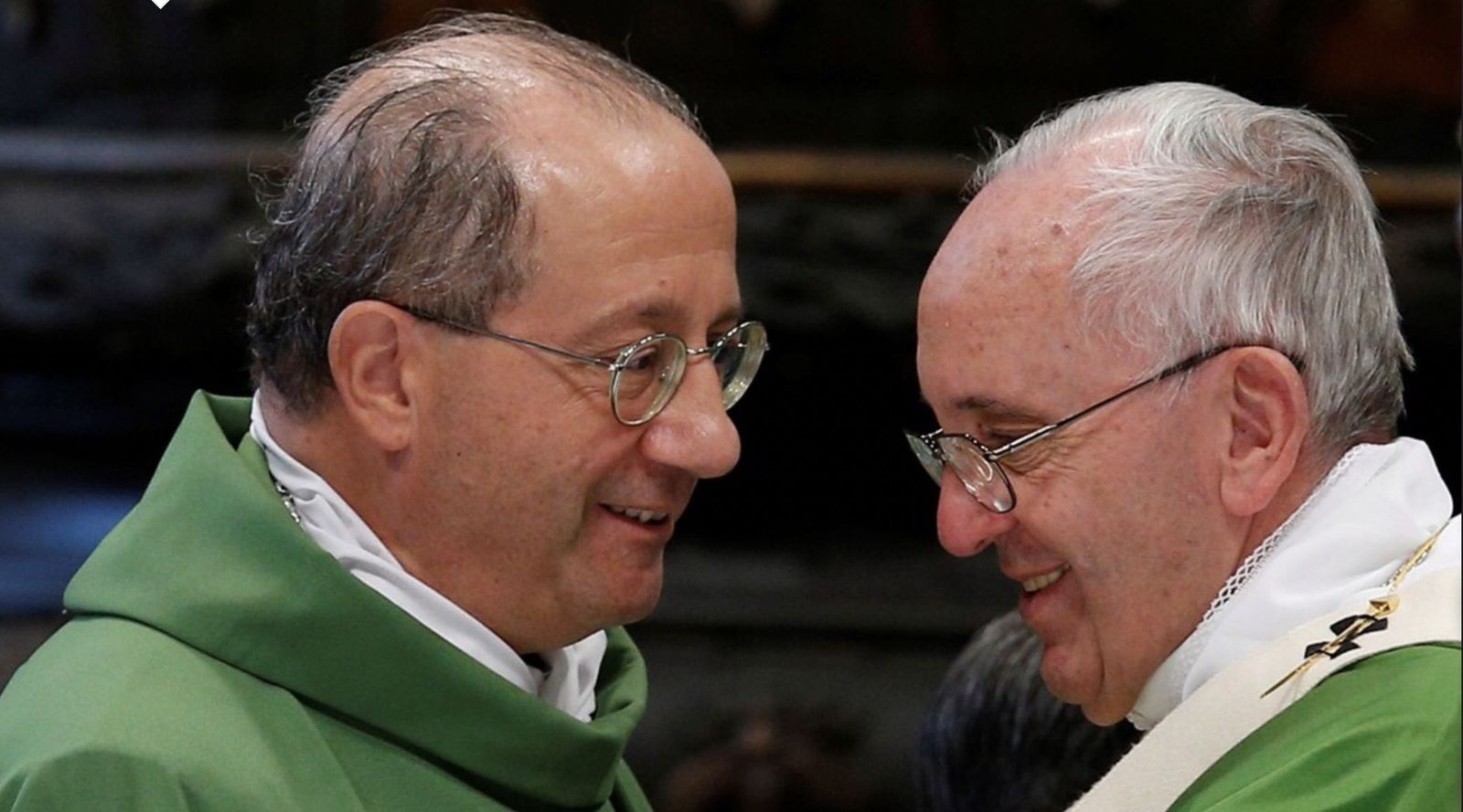 Papa FRancisco y Bruno Forte