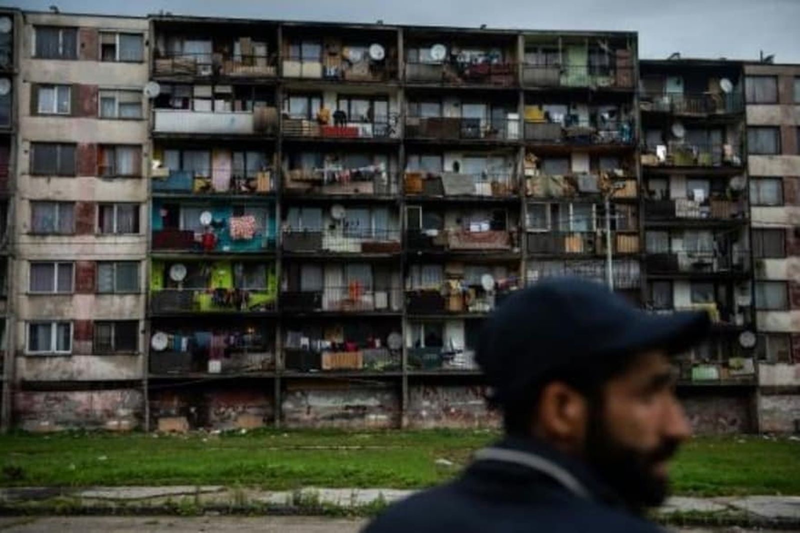 Distrito Lunik IX en Kosice, Eslovaquia