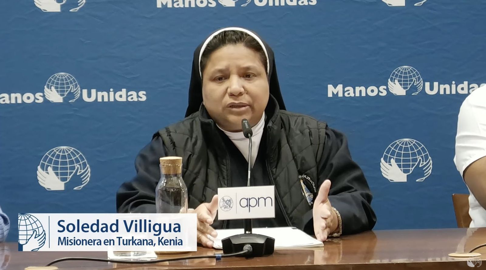 La hermana Soledad Villigua