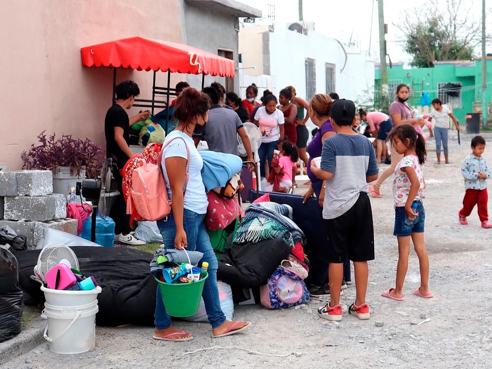 Albergues de la Iglesia en la frontera de Texas
