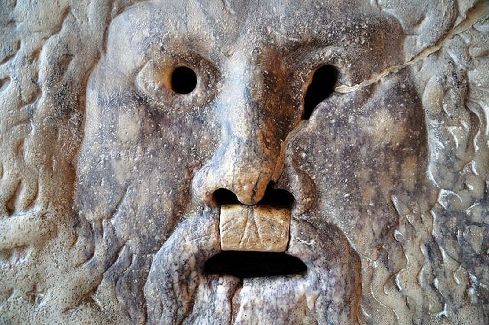 La "Boca de la Verdad" en Roma