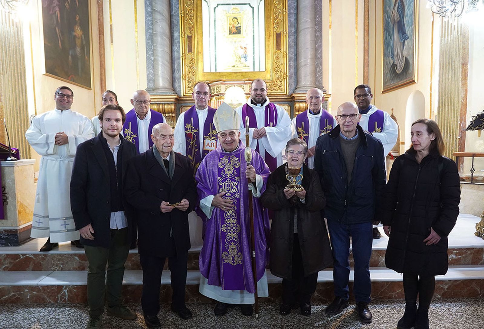 Misa en Monteolivete