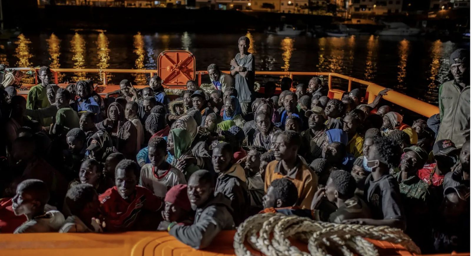 Migrantes en El Hierro