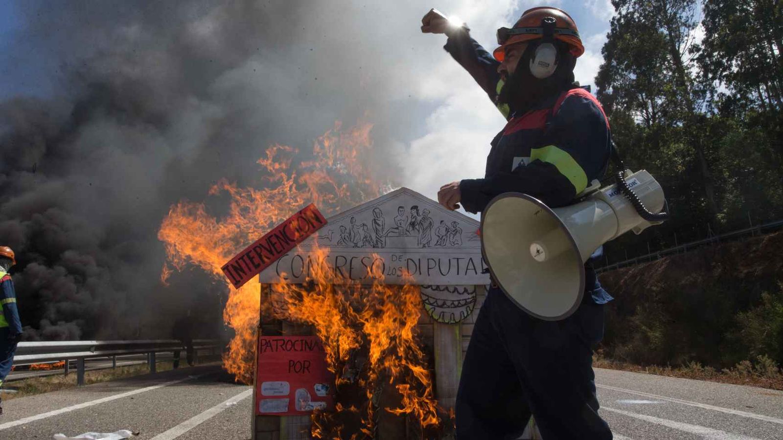 Protestas por el desmantelamiento de Alcoa