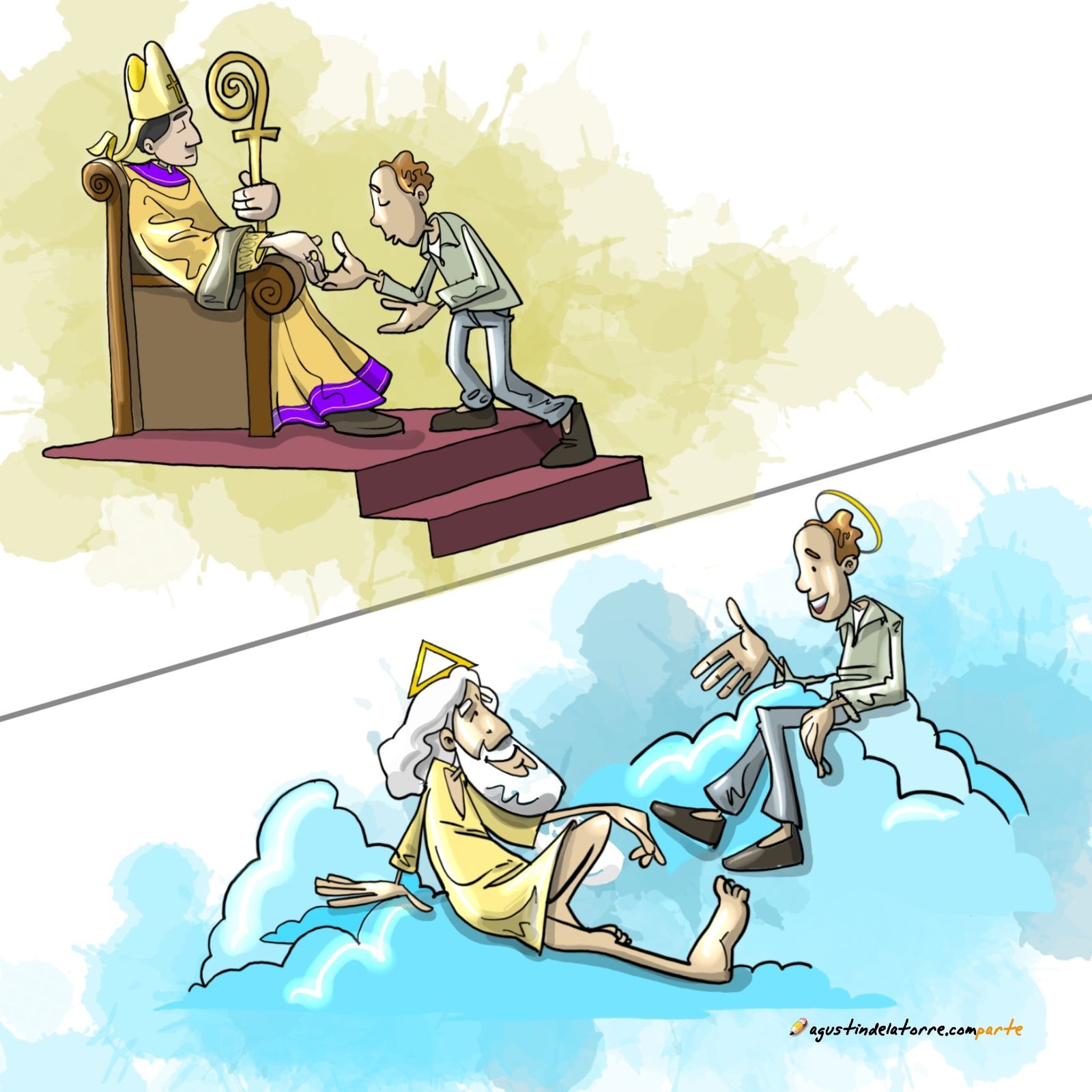 Enaltecimiento o humildad