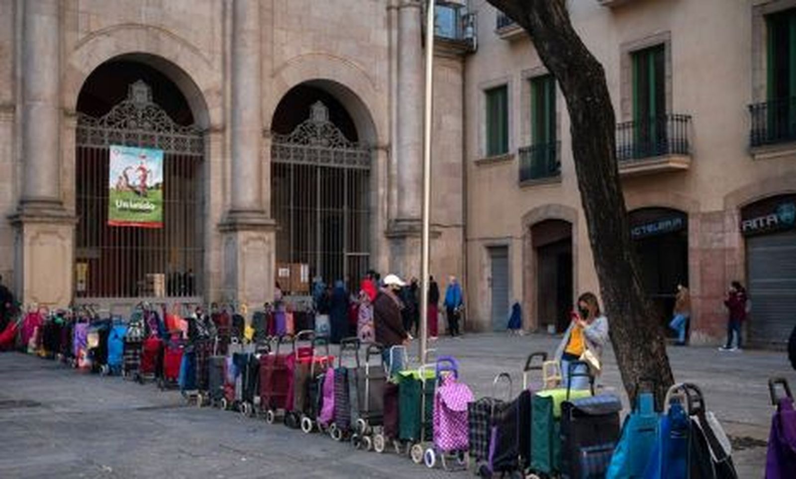 Las colas del hambre han aumentado