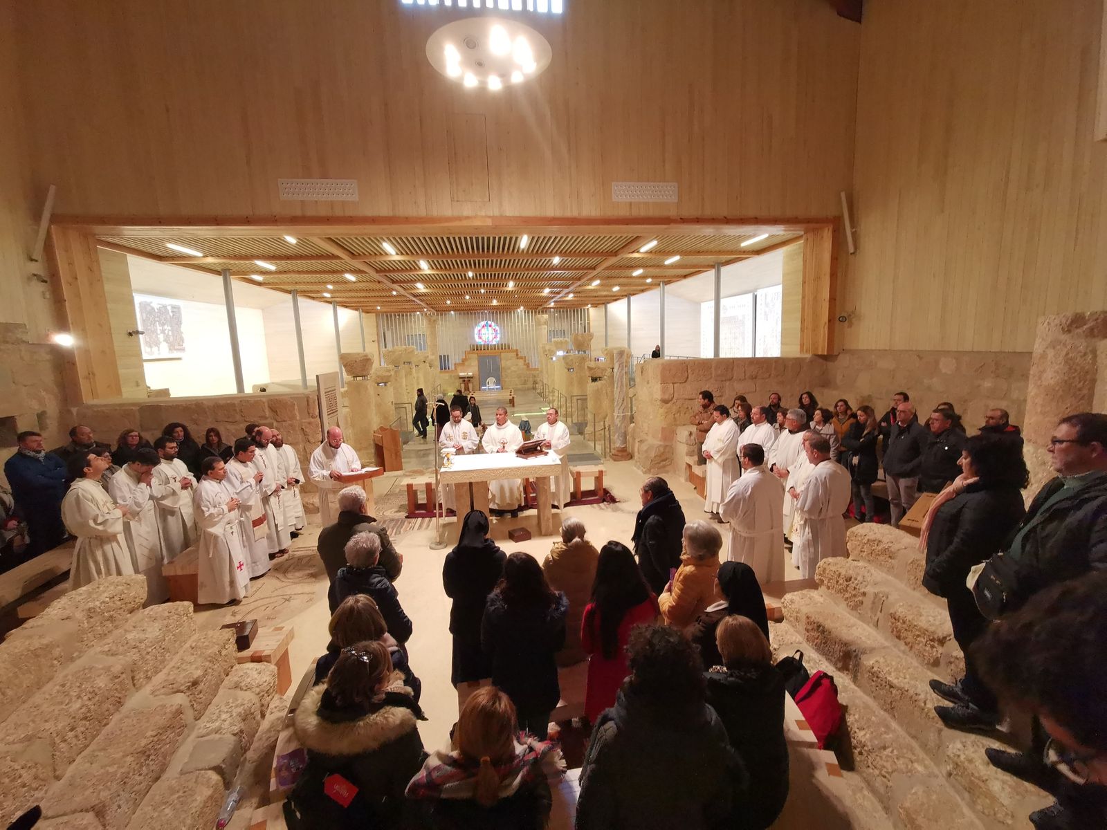 Misa en el Monte Nebo