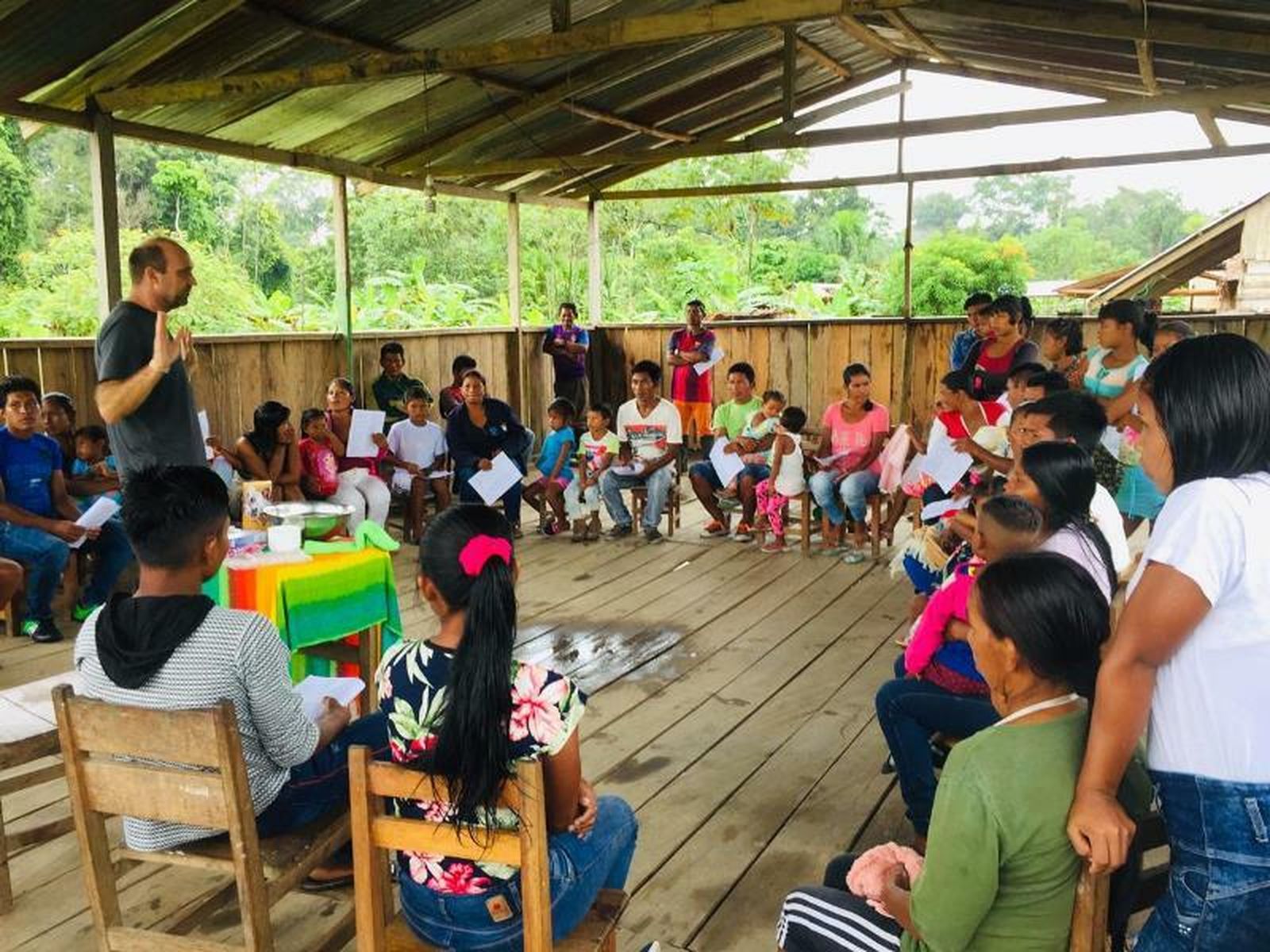 Bautismo en Barranco