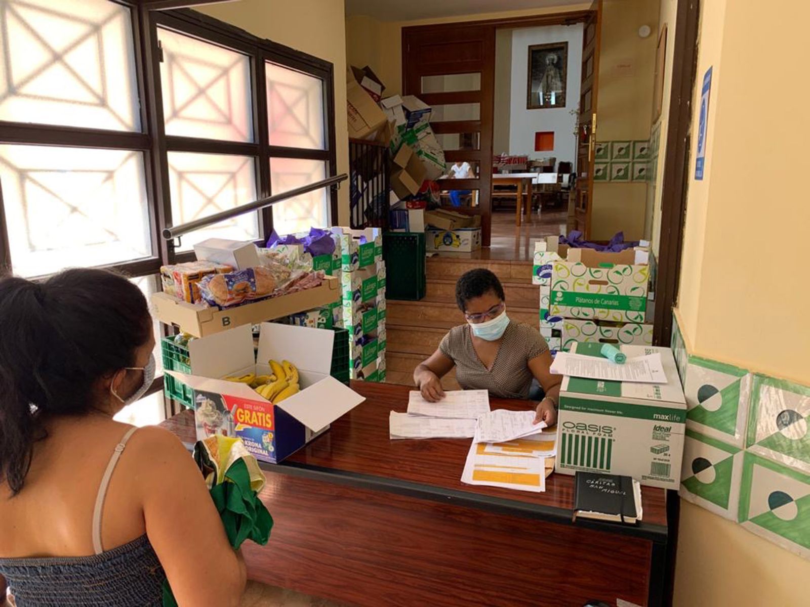 Cáritas parroquiales de la diócesis de Valencia durante la pandemia