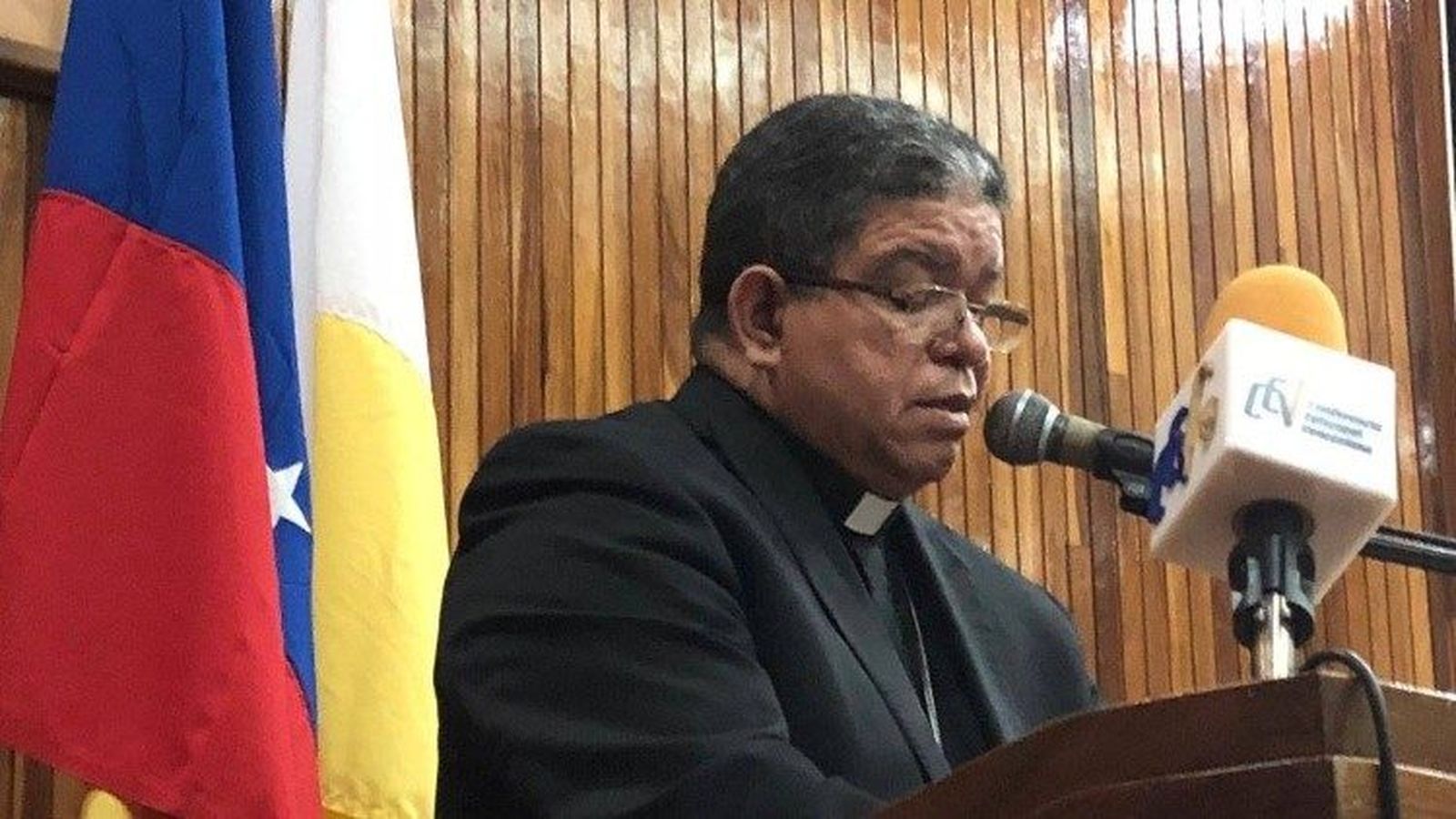 Monseñor José Luis Azuaje, Presidente de la Conferencia Episcopal de Venezuela