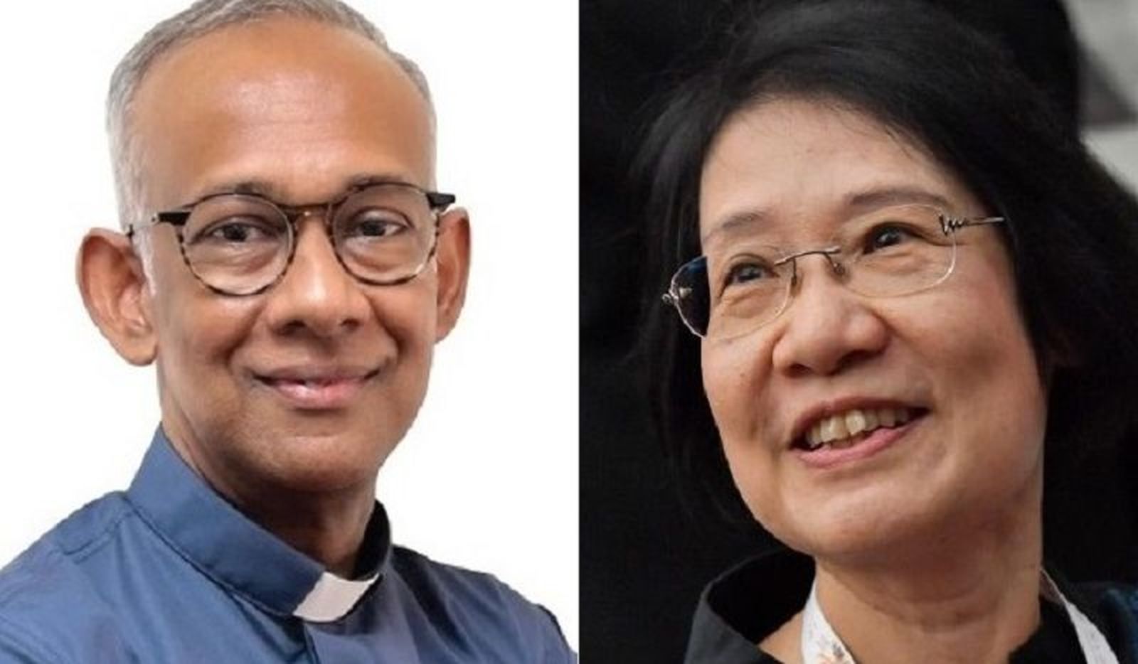 Vanessa Cheng, laica de Hong Kong y el p. Clarence Devadass