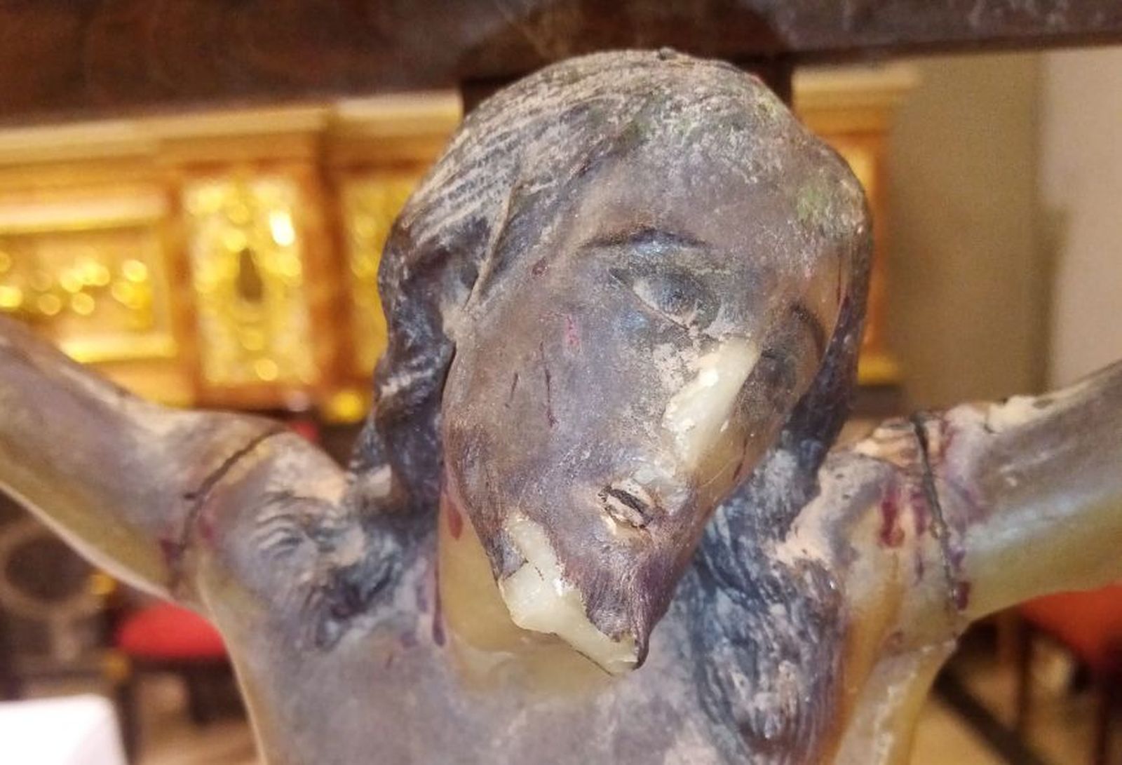 De un incendio a la DANA: el periplo vivido por una talla de Jesucristo en Albal