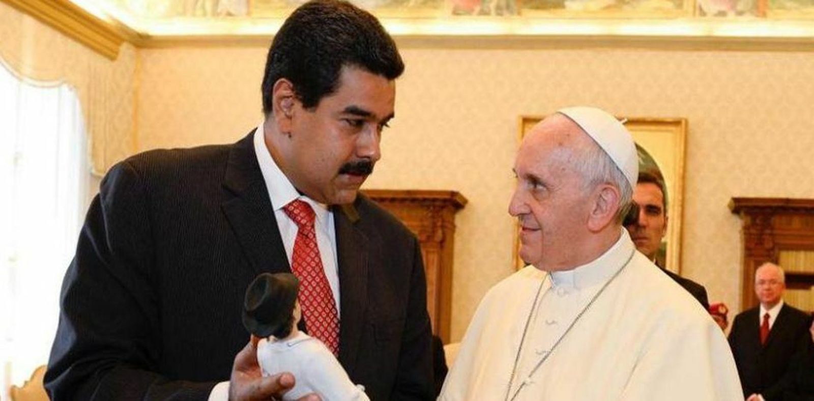 Papa Francisco y Maduro