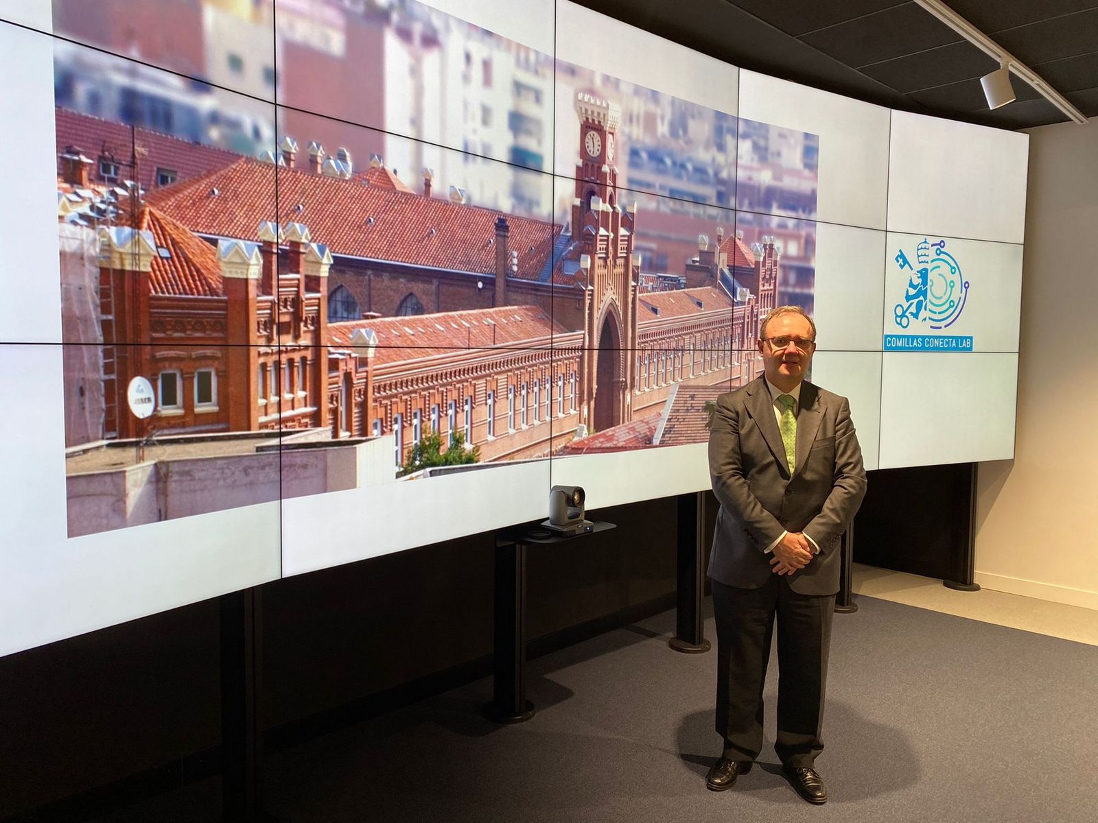 Enrique Sanz, sj. en el Comillas Media Lab