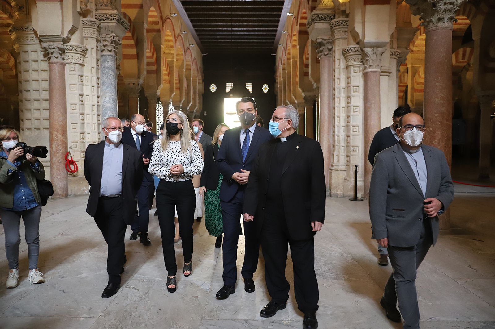 Patricia del Pozo en la Mezquita- Catedral de Córdoba