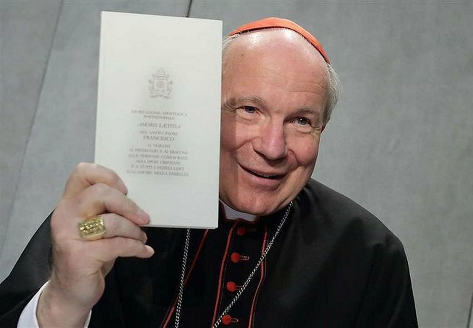 Schönborn, en la presentación de 'Amoris laetitia'