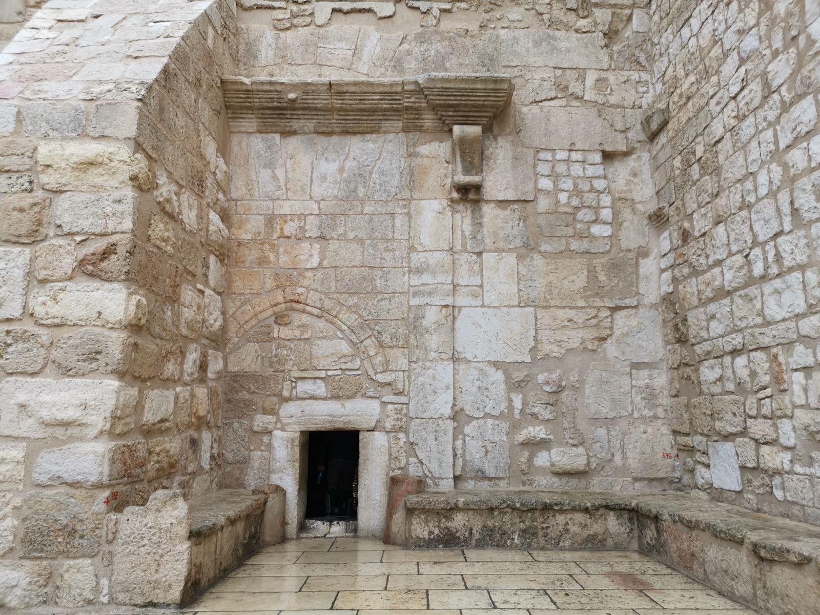 Entrada a la Basílica de Belén