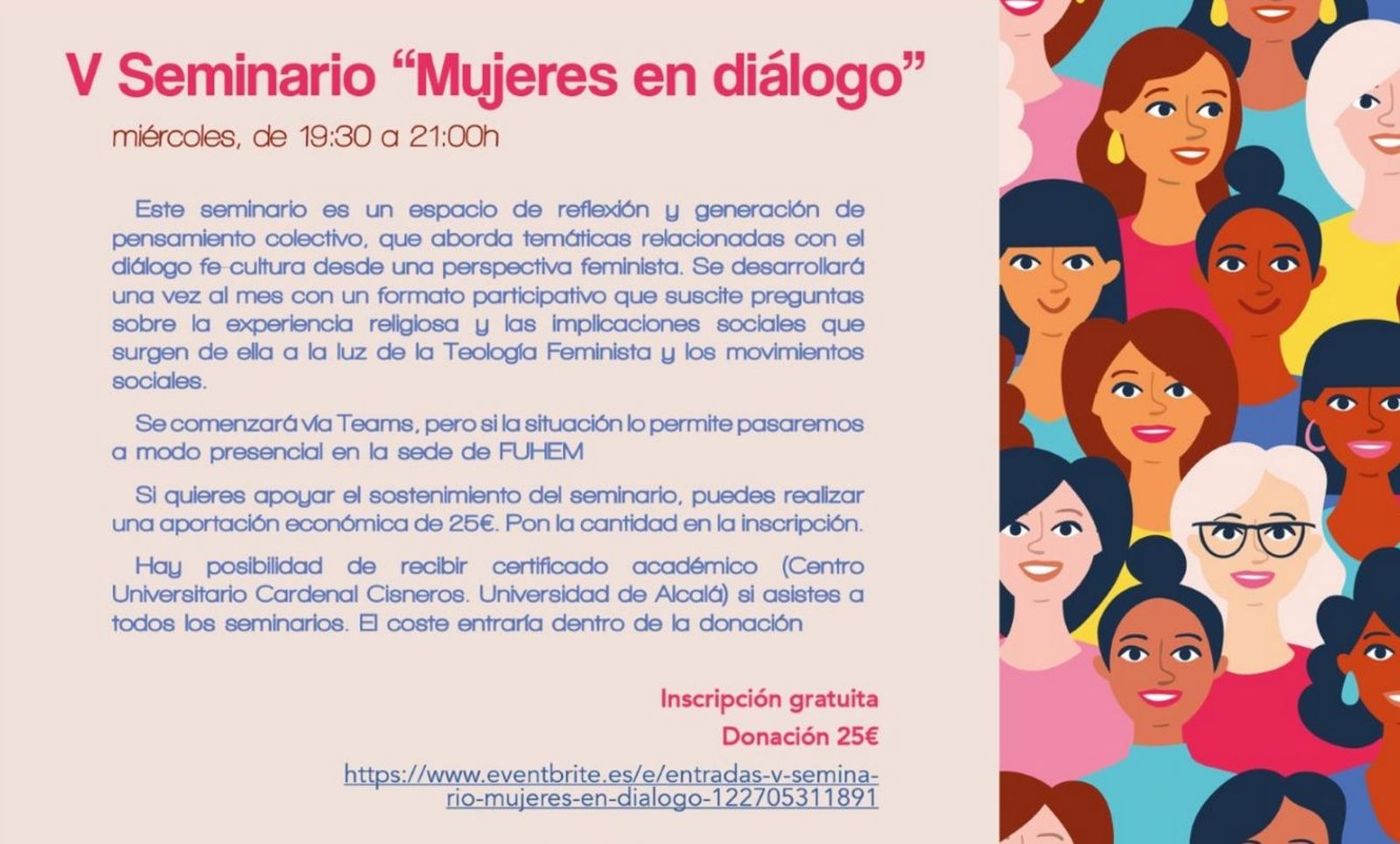 V Seminario 'Mujeres en diálogo'