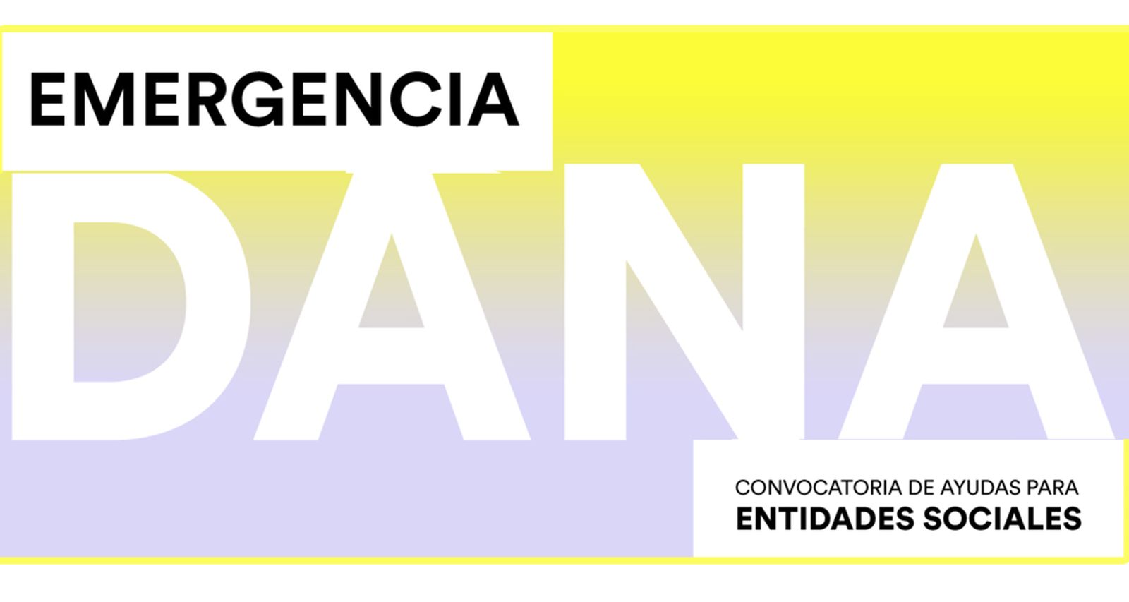 Emergencia DANA: "Fundación la Caixa" abre una convocatoria de ayuda para entidades sociales