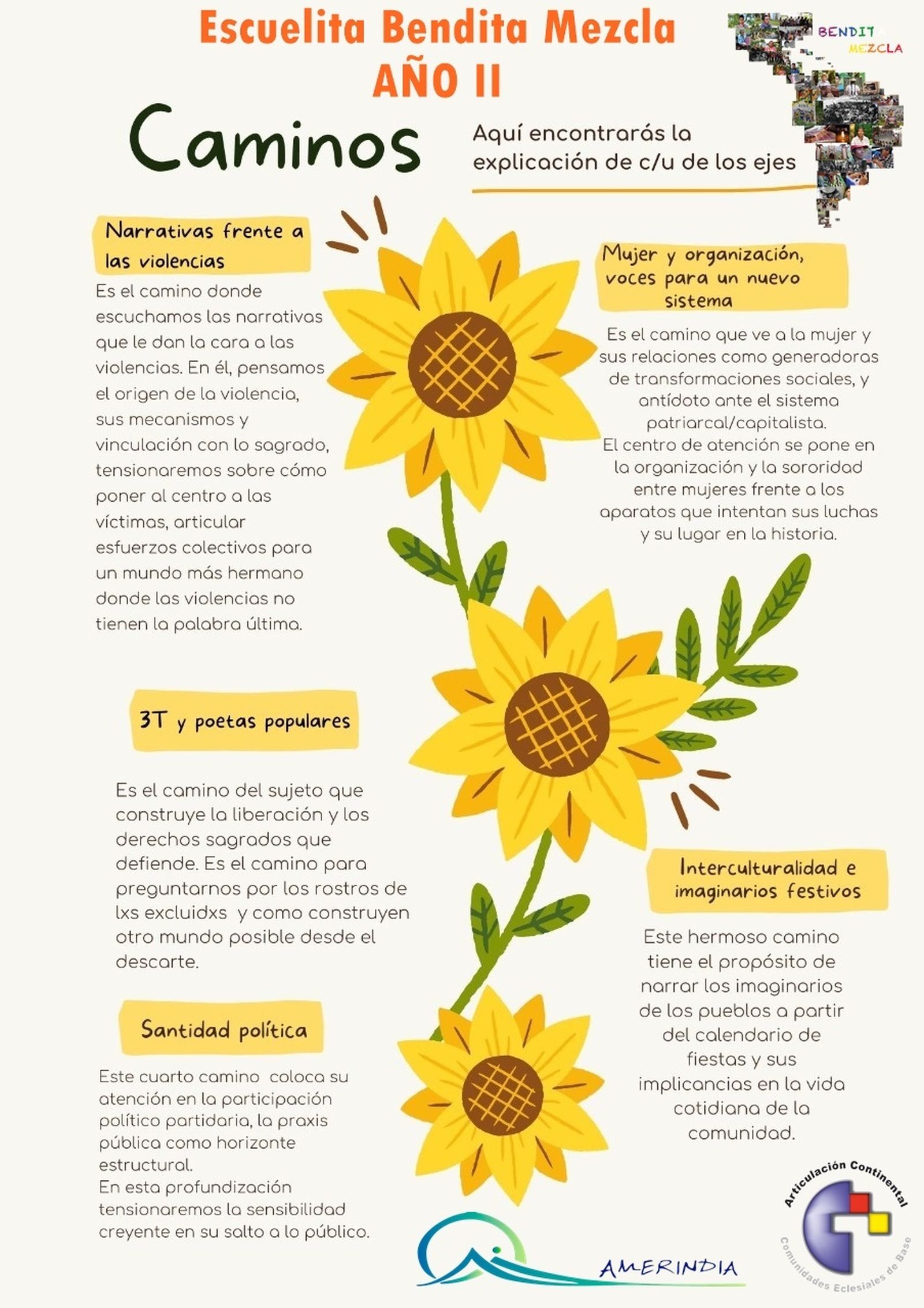 Programa Año II Bendita mezcla