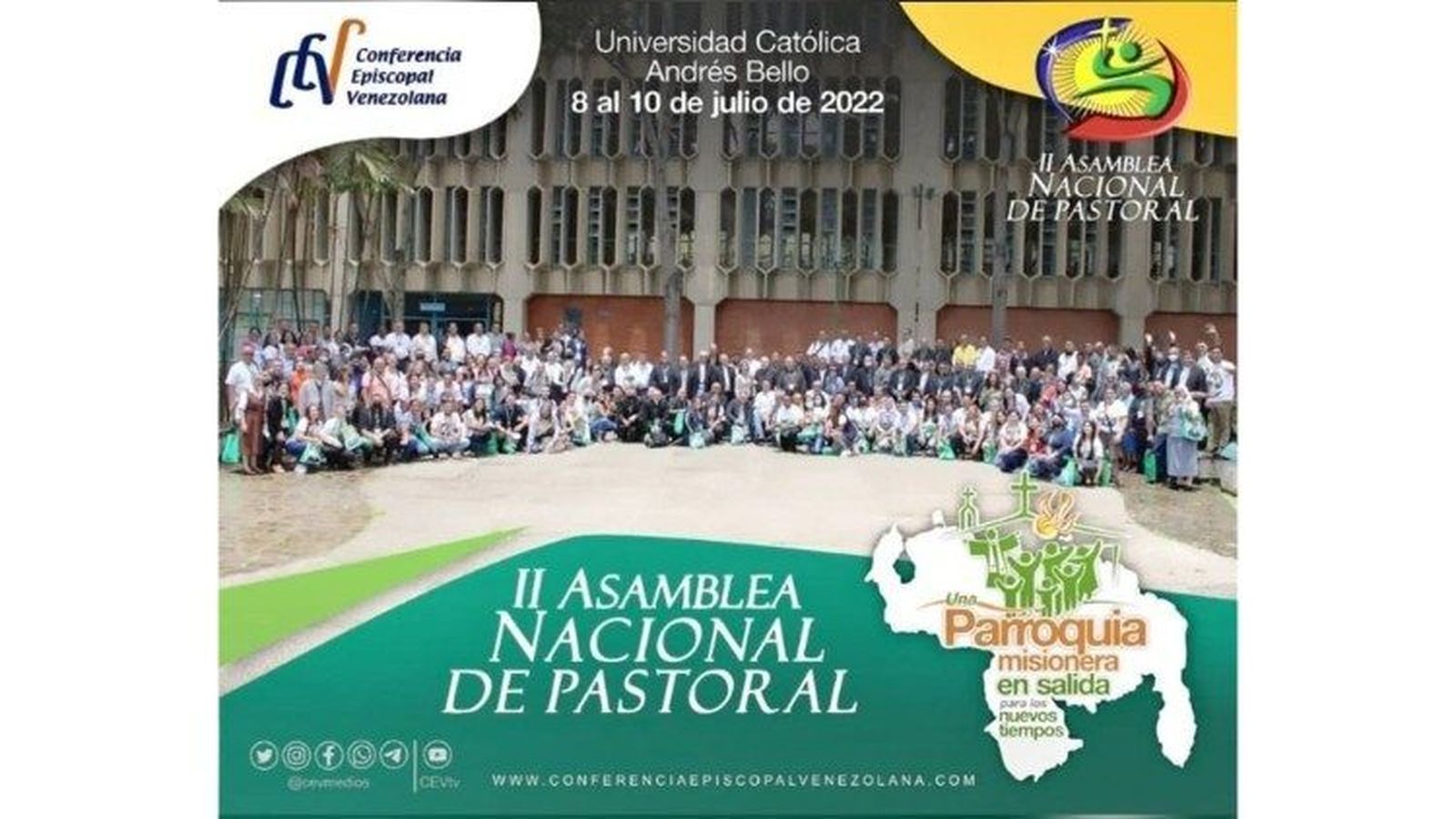 Concluye la II Asamblea Nacional de Pastoral de la CEV