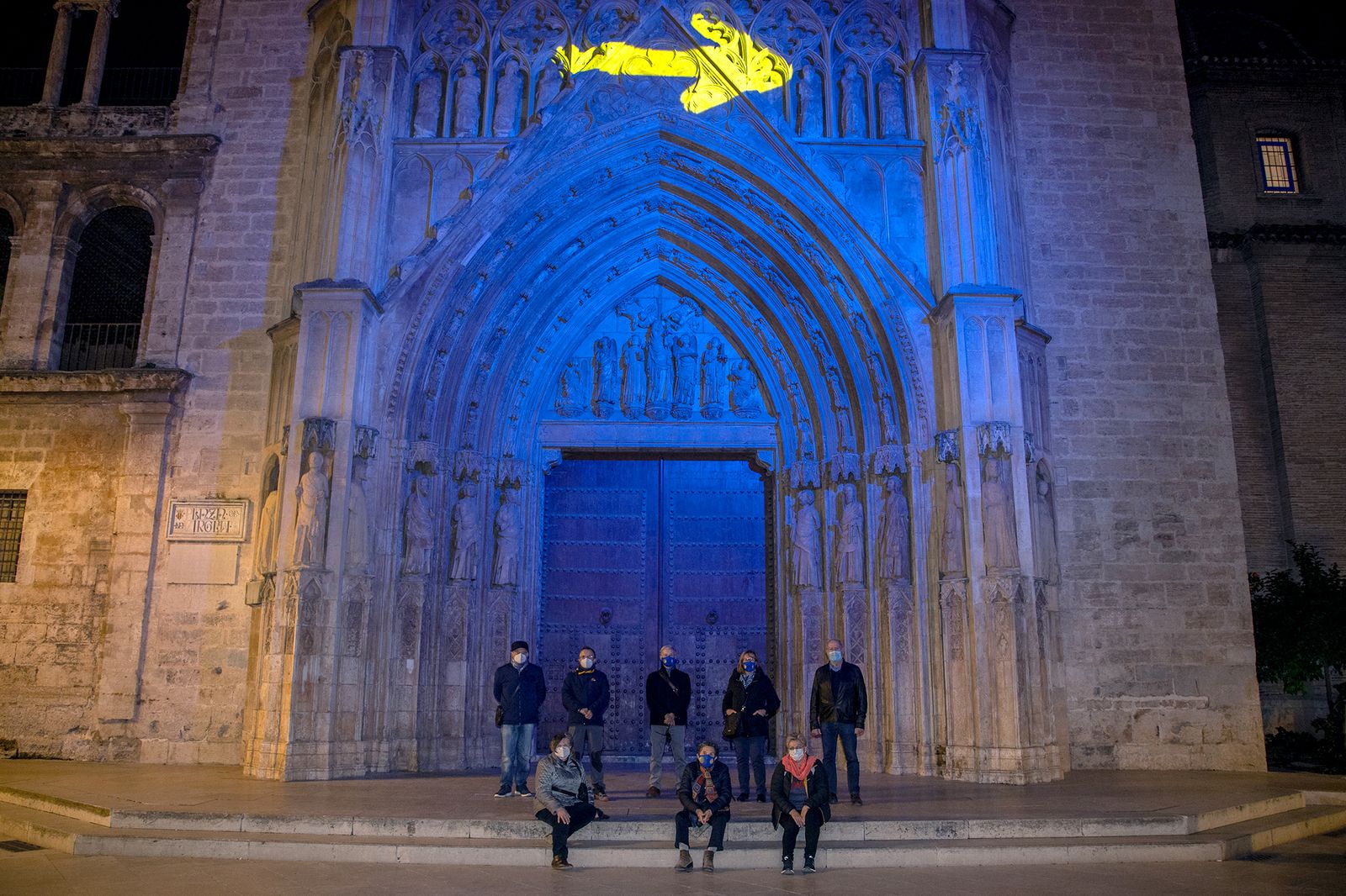 Puerta de los Apóstoles de la Cateddral de Valencia