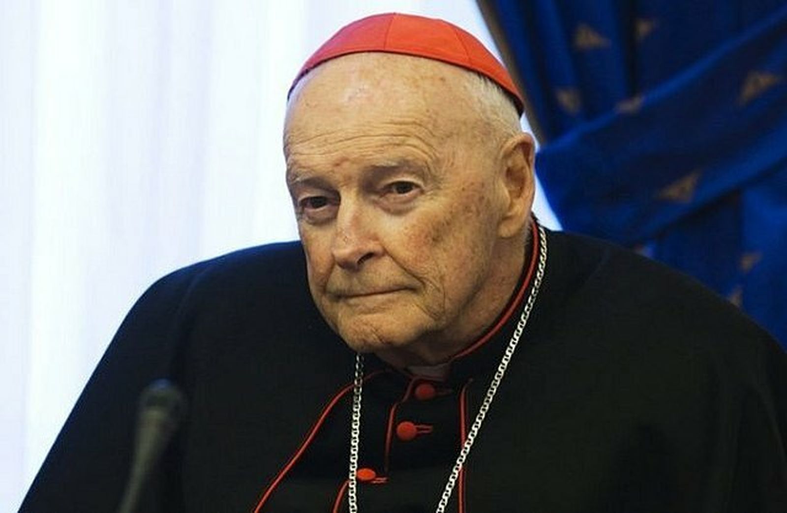 El arzobispo emérito de Washington, cardenal Theodore McCarrick