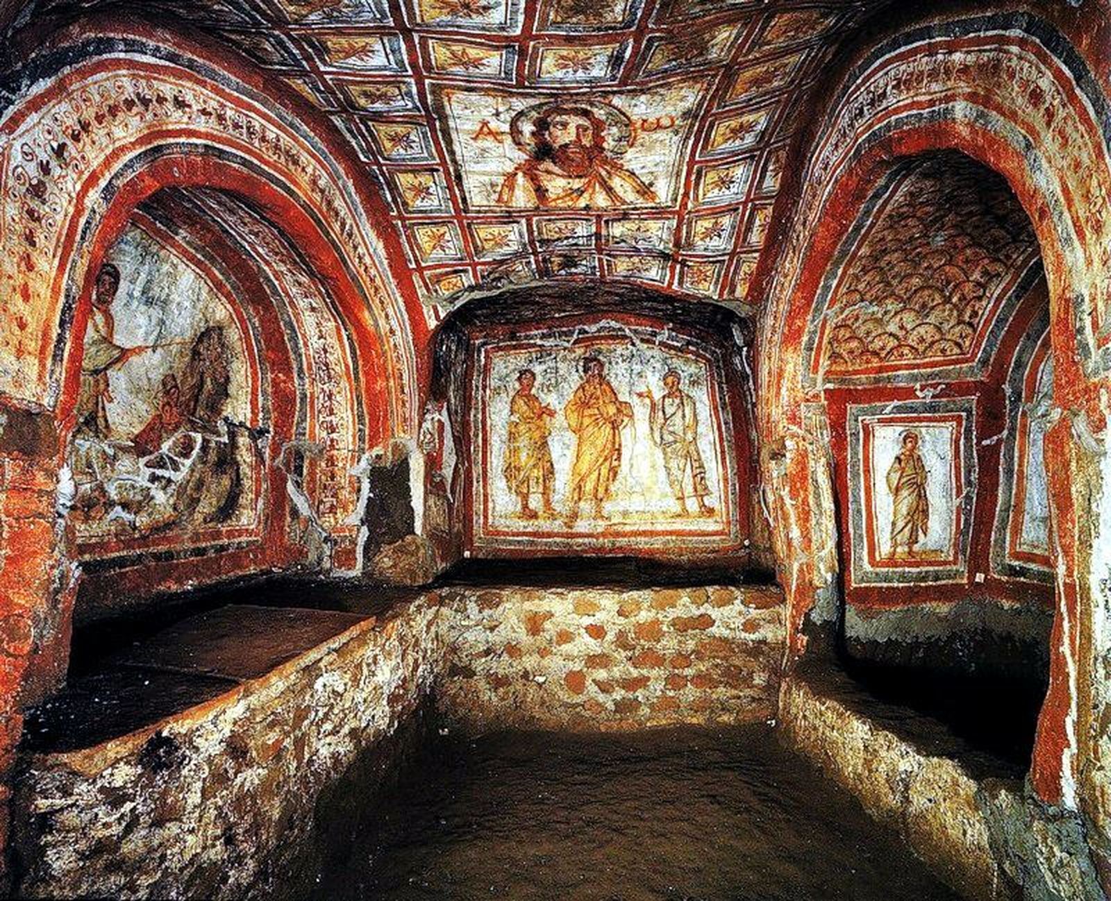 Catacumbas San Sebastián y S. Calixto, Roma