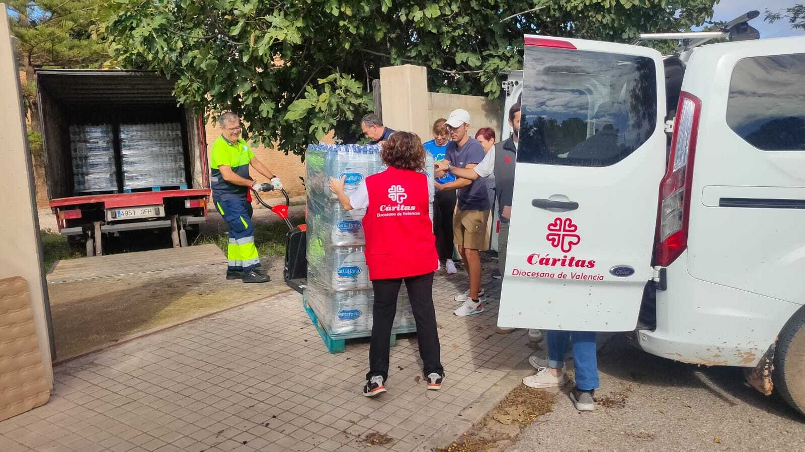 Voluntarios de Cáritas