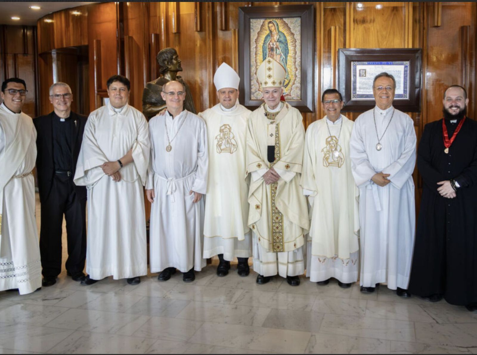 El cardenal Aguiar