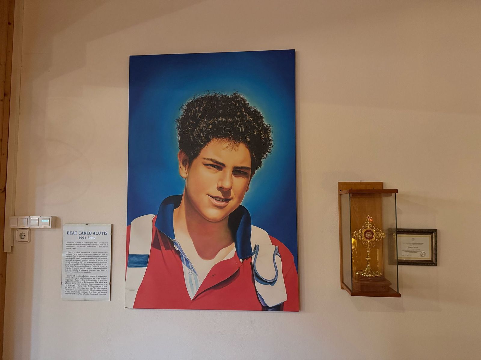 Reliquias de Carlo Acutis