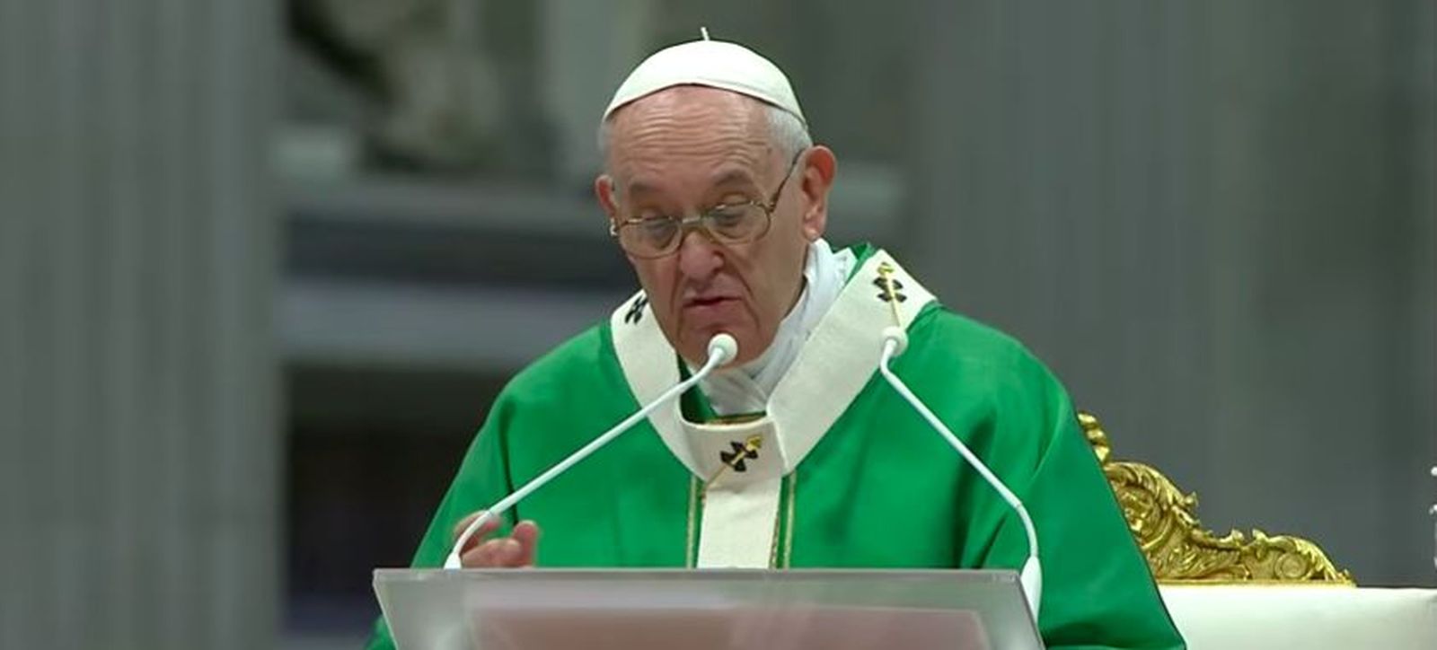 Francisco: "No insonoricemos el corazón, no nos blindemos dentro de nuestras certezas. Escuchémonos"