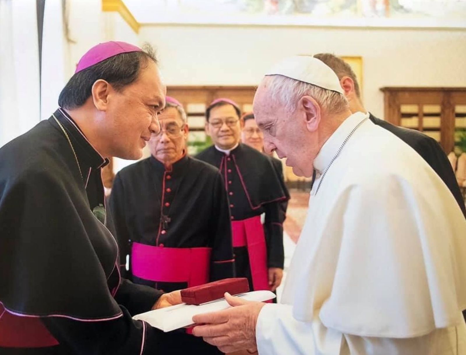 El Papa y monseñor David