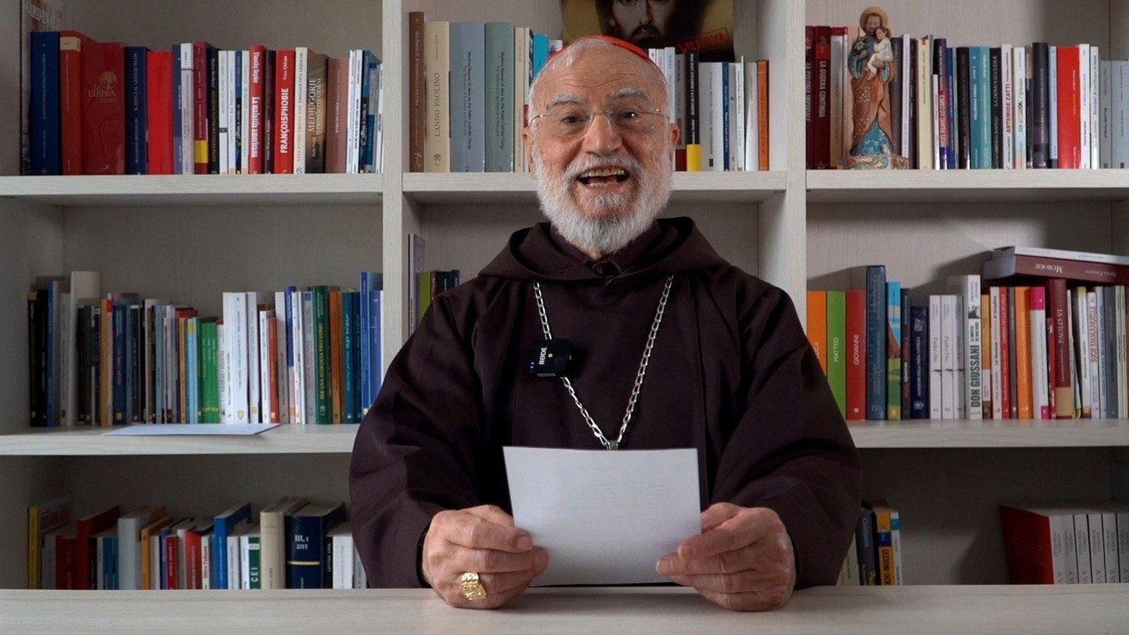Cardenal Cantalamessa, la voz espiritual del Vaticano