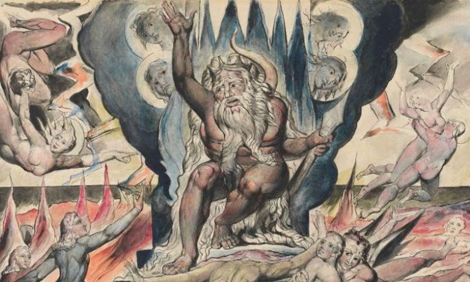 La Divina Comedia ilustrada por W. Blake