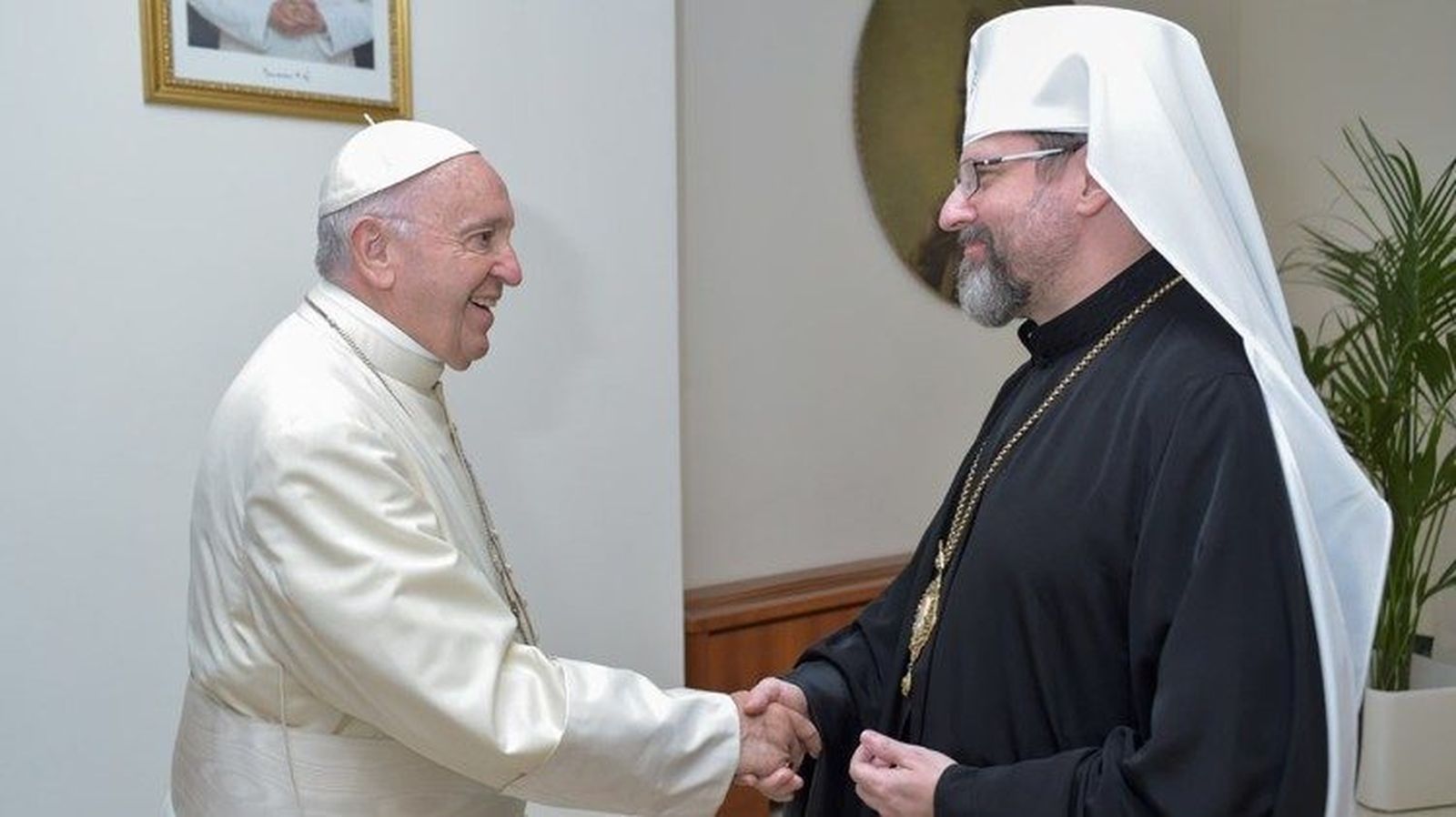 El Papa Francisco recibió a Shevchuk