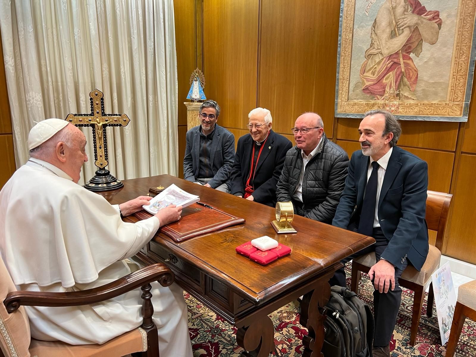 Audiencia de RD con Francisco