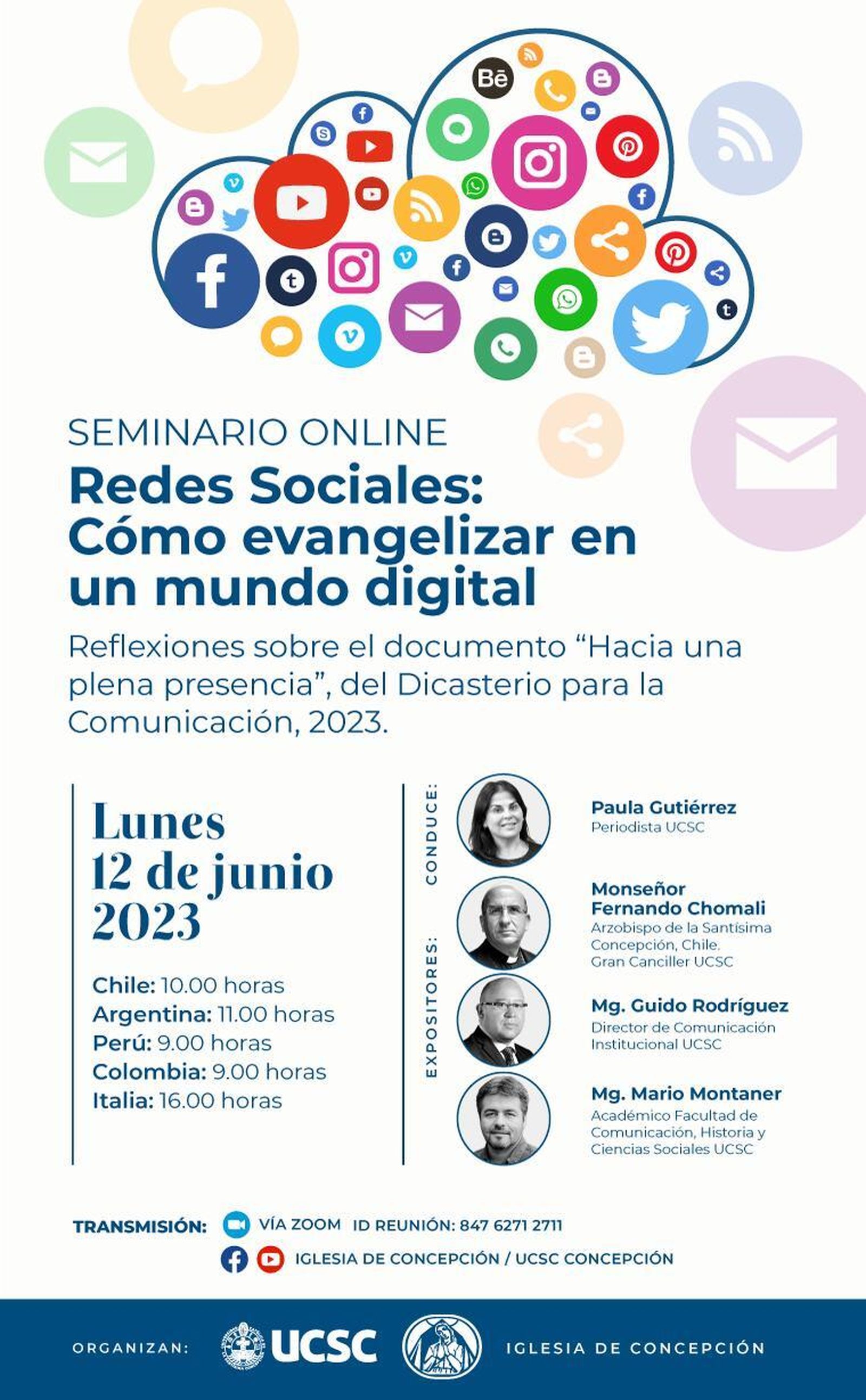 Seminario online abordará cómo evangelizar en un mundo digital