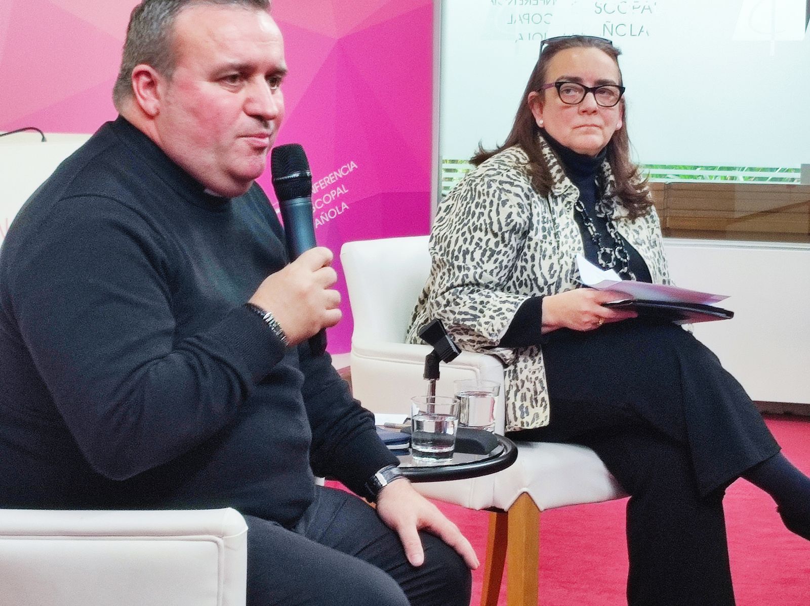 Luis Manuel Romero y María Bazal