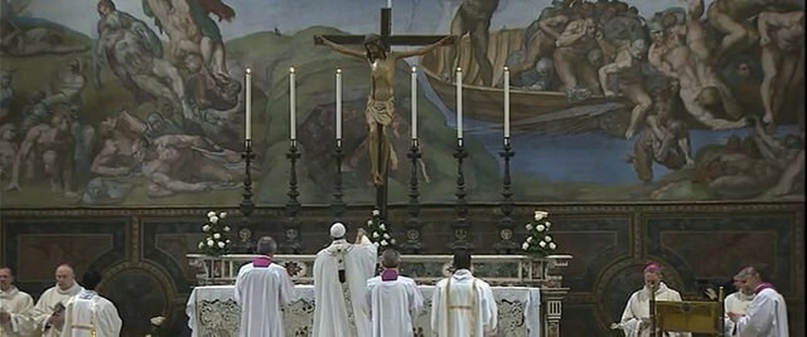 Bautismo en la Sixtina